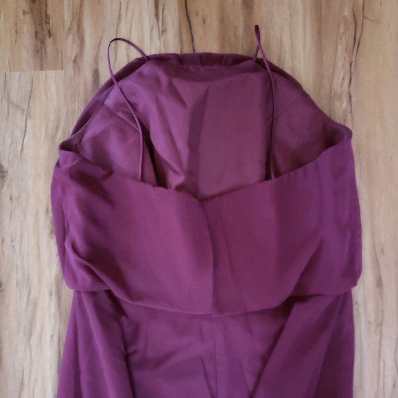 Floor Length Chiffon Dress - Picture 5 of 7